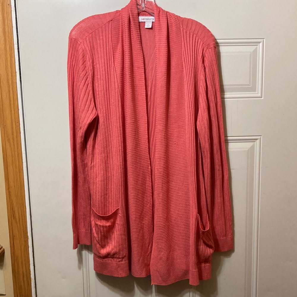 Liz Claiborne Vibrant Cardigan L